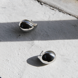 DESTINY TEARDROP SILVER EARRINGS