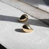 DESTINY TEARDROP GOLD EARRINGS