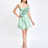 EMMALYN STRAPLESS ROSETTE MINI B81D23S