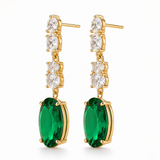 ELORA EMERALD EARRINGS
