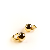 EMMA RING AND BALL DROP EARRINGS GOLD