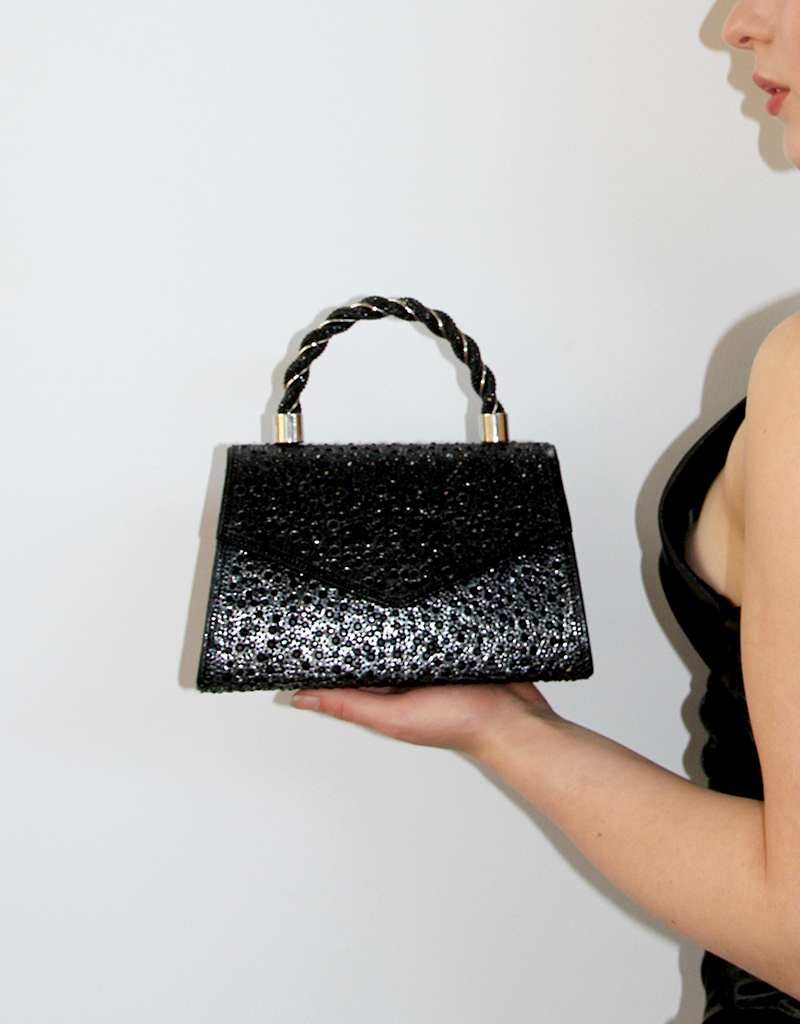 ESMEE INTERLOCKING TOP HANDLE MINI BAG