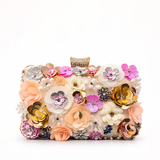 SOLARA 3D FLORAL CLUTCH 351