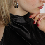 GINA TEARDROP HOOP EARRINGS