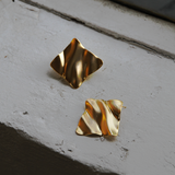 HAYDEN MOLTEN GOLD EARRINGS