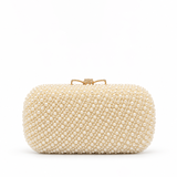 MARIELLE PEARL BOW CLUTCH K0028