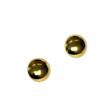GOLDEN AURA DOME STUD EARRINGS J2511E06G