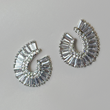 RADIANT SPIRAL LUXE STATEMENT EARRINGS J2511E11S