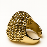 GOLDEN MOSAIC DOME RING J2511R03G