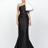 MARCELLA BOW FISHTAIL GOWN B78D40L