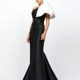 MARCELLA BOW FISHTAIL GOWN B78D40L
