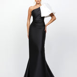 MARCELLA BOW FISHTAIL GOWN B78D40L