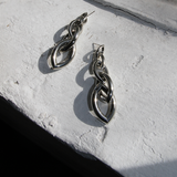 KARISMA CHAIN DROP SILVER EARRINGS