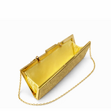 MOLLY SLEEK RHINESTONE CLUTCH KB333-GOLD