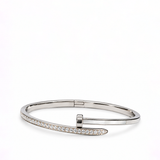 LISETTE DIAMANTE WRAP SILVER CUFF
