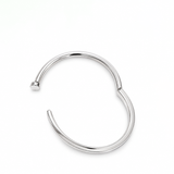 LISETTE DIAMANTE WRAP SILVER CUFF