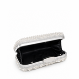 LUMIÈRE PEARL CLUTCH SILVER YXW53