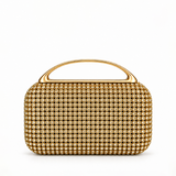 LUNETTE RHINESTONE TOP HANDLE CLUTCH LD2401A