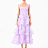 BESTY SQUARED TIERED MIDI BL86D07206