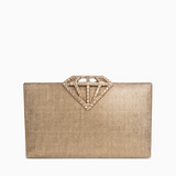 SERAPHINA DIAMOND CLASP CLUTCH M0327