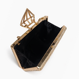 SERAPHINA DIAMOND CLASP CLUTCH M0327