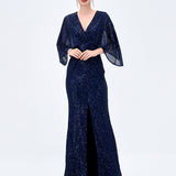 OPRAH CAPE GOWN B77D28L