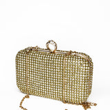 MARLOW LUXE DIAMANTE CLUTCH 042