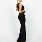 HOLLY ONE SHOULDER SPLIT MAXI BL67D47L