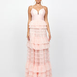 MARISSA TIERED GOWN B78D34L