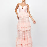 MARISSA TIERED GOWN B78D34L