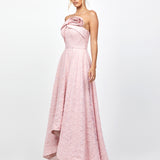ADDYSON STRAPLESS HI LO GOWN B79D03HL