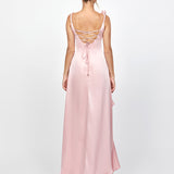 NAKIYAH COWL HI LO DRESS BL78D60HL
