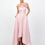 ADDYSON STRAPLESS HI LO GOWN B79D03HL
