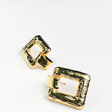 HYDEE SQUARE DROP EARRINGS