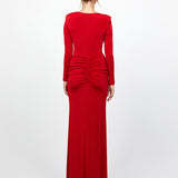 SALMA LONG SLEEVE MAXI BL77D06L