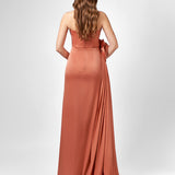 AMELIA STRAPLESS ROSE GOWN B78D22L