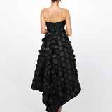 DANAY STRAPLESS HI LO DRESS BL77D12HL