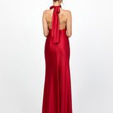 KYLEE HALTER COWL MAXI BL78D63L