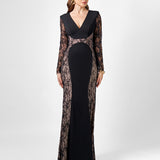 KAIRI LONG SLEEVE LACE MAXI BL77D04L