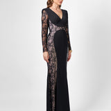 KAIRI LONG SLEEVE LACE MAXI BL77D04L