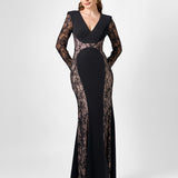 KAIRI LONG SLEEVE LACE MAXI BL77D04L