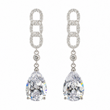 SABINE SILVER EARRINGS