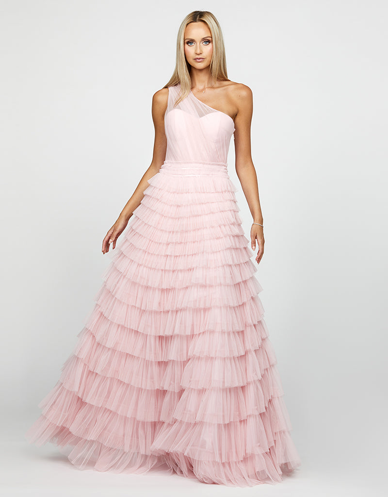 HARMONY ONE SHOULDER BALL GOWN B64D11L