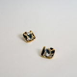 SPARKLES SQUARE GEMSTONE EARRINGS