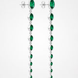 SERAPHINA EMERALD EARRINGS
