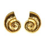 SHELLY GOLD CHUNKY EARRINGS