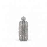CELORA RHINESTONE SILVER CLUTCH 042T