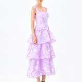 BESTY SQUARED TIERED MIDI BL86D07206