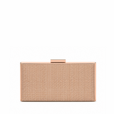 WINNY SLEEK RHINESTONE PURSE CHAMPAGNE YX00017