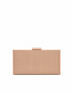 WINNY SLEEK RHINESTONE PURSE CHAMPAGNE YX00017